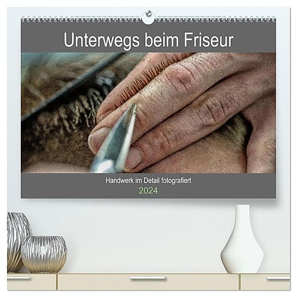 Unterwegs beim Friseur (hochwertiger Premium Wandkalender 2024 DIN A2 quer), Kunstdruck in Hochglanz, Sven Siebauer