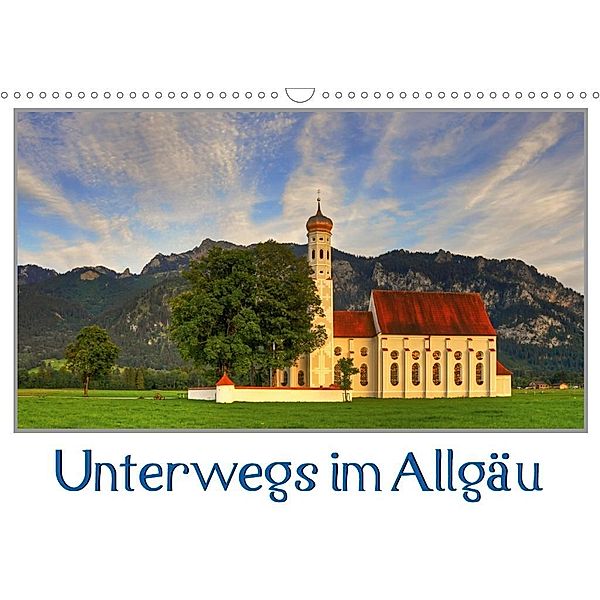 Unterwegs im Allgäu (Wandkalender 2020 DIN A3 quer), Marcel Wenk