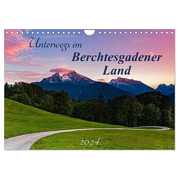 Unterwegs im Berchtesgadener Land 2024 (Wandkalender 2024 DIN A4 quer), CALVENDO Monatskalender, Daniela Beyer (Moqui)