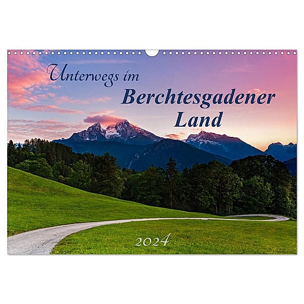 Unterwegs im Berchtesgadener Land 2024 (Wandkalender 2024 DIN A3 quer), CALVENDO Monatskalender, Daniela Beyer (Moqui)