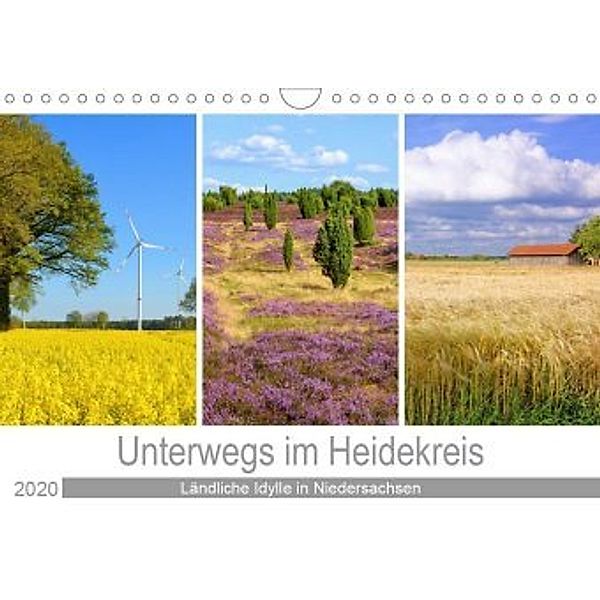 Unterwegs im Heidekreis (Wandkalender 2020 DIN A4 quer), Gisela Scheffbuch