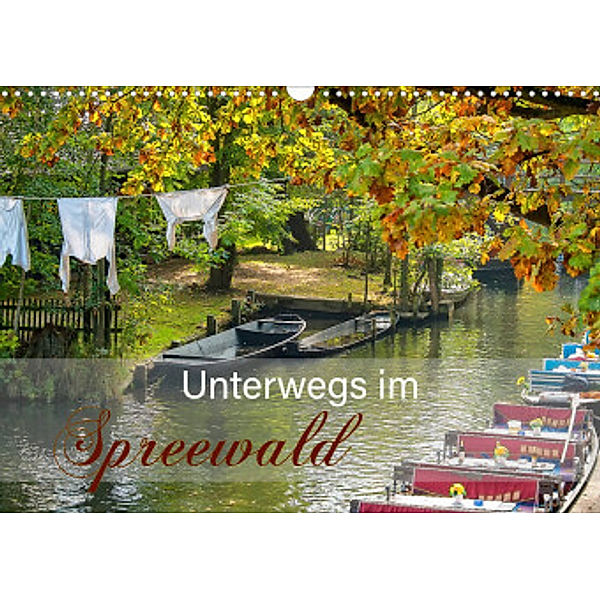 Unterwegs im Spreewald (Wandkalender 2022 DIN A3 quer), Johann Pavelka