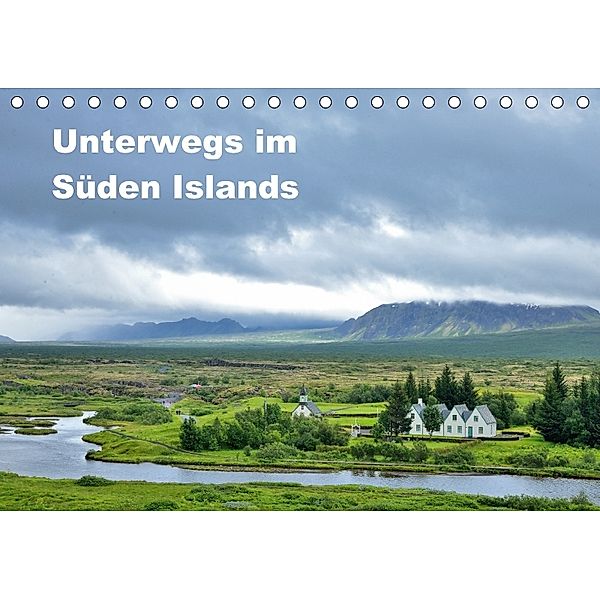 Unterwegs im Süden Islands (Tischkalender 2018 DIN A5 quer), André Krajnik