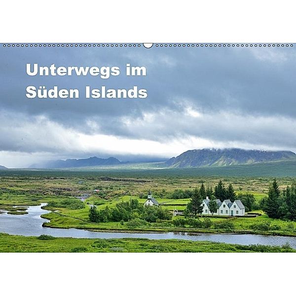 Unterwegs im Süden Islands (Wandkalender 2017 DIN A2 quer), André Krajnik