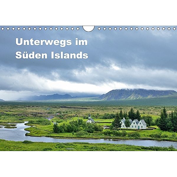Unterwegs im Süden Islands (Wandkalender 2018 DIN A4 quer), André Krajnik