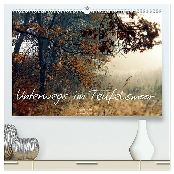 Unterwegs im Teufelsmoor (hochwertiger Premium Wandkalender 2024 DIN A2 quer), Kunstdruck in Hochglanz, Ulrike Adam