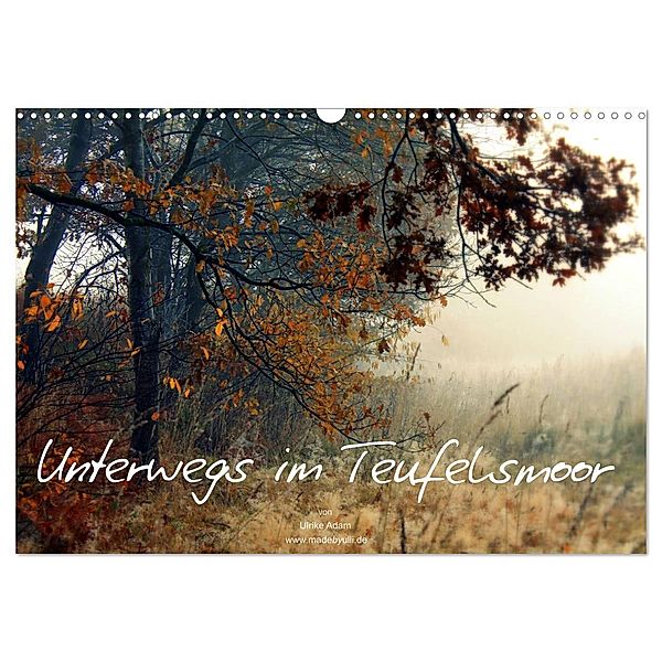 Unterwegs im Teufelsmoor (Wandkalender 2024 DIN A3 quer), CALVENDO Monatskalender, Ulrike Adam