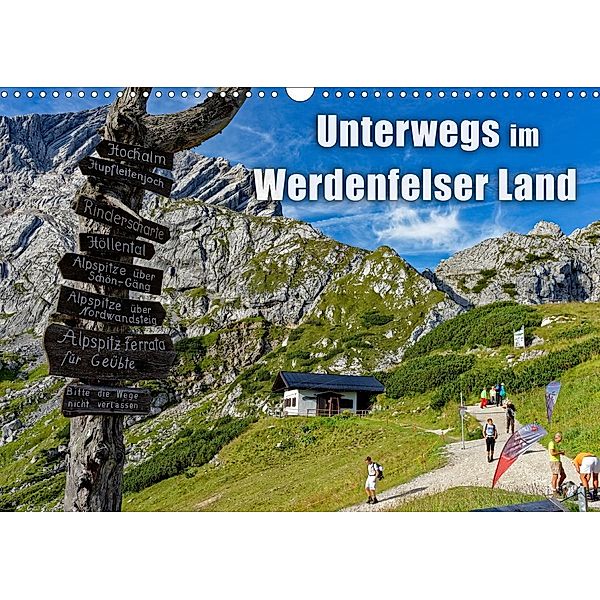 Unterwegs im Werdenfelser Land (Wandkalender 2021 DIN A3 quer), Dieter-M. Wilczek