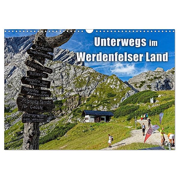Unterwegs im Werdenfelser Land (Wandkalender 2025 DIN A3 quer), CALVENDO Monatskalender, Calvendo, Dieter Wilczek