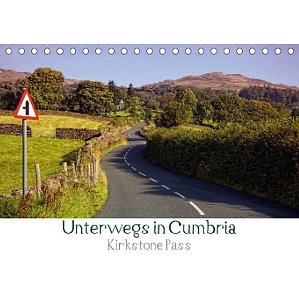 Unterwegs in Cumbria - Krikstone Pass (Tischkalender 2017 DIN A5 quer), Petra Voß