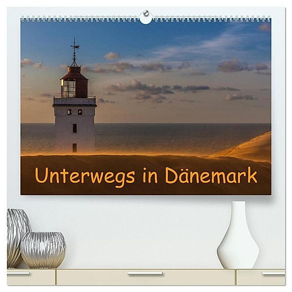 Unterwegs in Dänemark (hochwertiger Premium Wandkalender 2024 DIN A2 quer), Kunstdruck in Hochglanz, HeschFoto