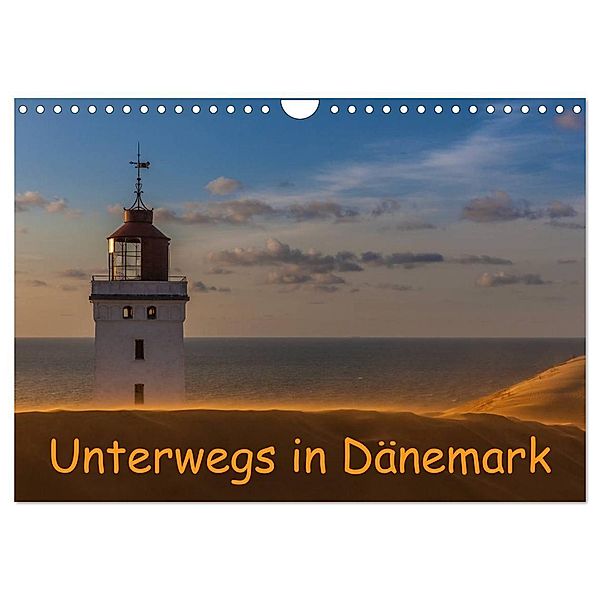 Unterwegs in Dänemark (Wandkalender 2024 DIN A4 quer), CALVENDO Monatskalender, HeschFoto