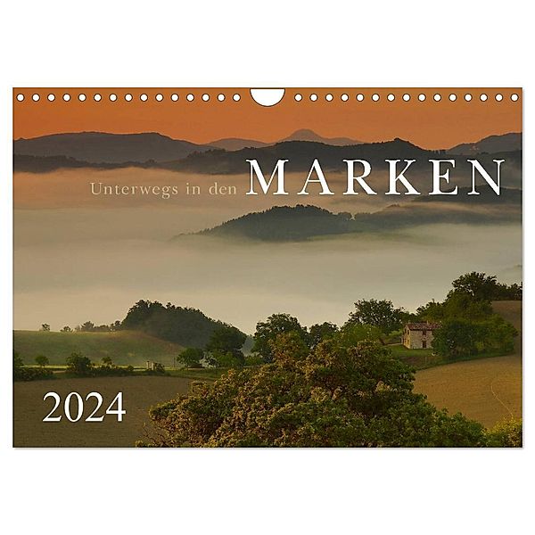 Unterwegs in den Marken (Wandkalender 2024 DIN A4 quer), CALVENDO Monatskalender, Norbert Maier