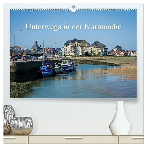 Unterwegs in der Normandie (hochwertiger Premium Wandkalender 2024 DIN A2 quer), Kunstdruck in Hochglanz, Alain Gaymard