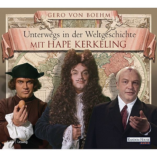 Unterwegs in der Weltgeschichte, Hörbuch, 4 Audio-CDs, Gero von Boehm