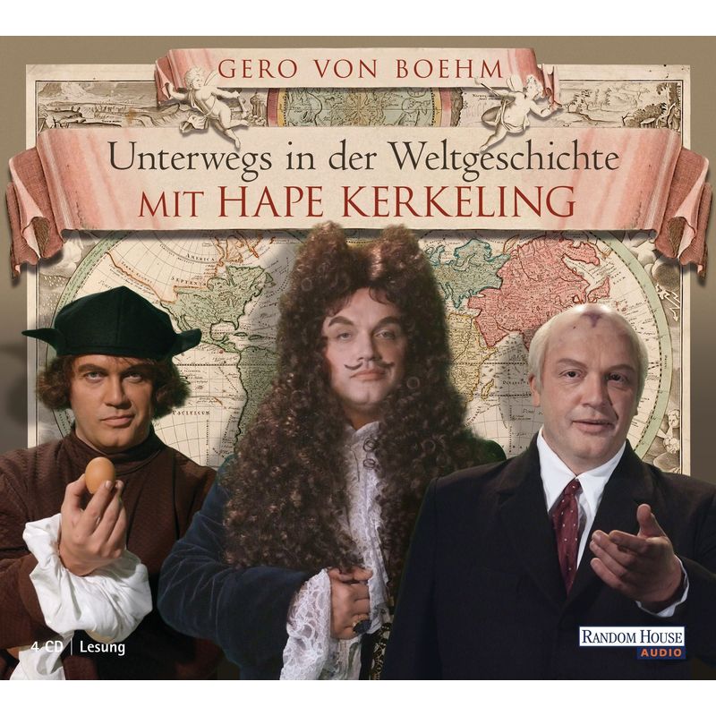 Unterwegs In Der Weltgeschichte, Hörbuch, 4 Audio-Cds - Gero von Boehm (Hörbuch) - Sachbuch