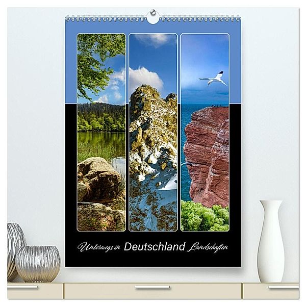 Unterwegs in Deutschland Landschaften (hochwertiger Premium Wandkalender 2024 DIN A2 hoch), Kunstdruck in Hochglanz, Astrid Ziemer