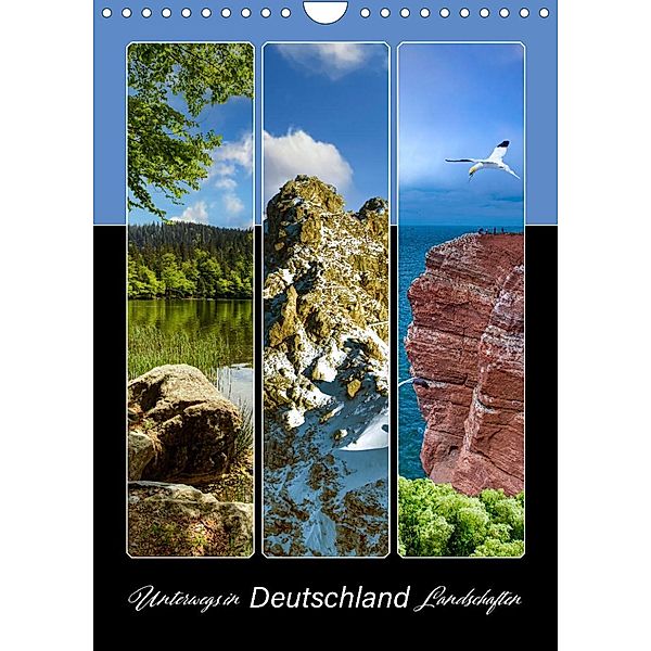 Unterwegs in Deutschland Landschaften (Wandkalender 2023 DIN A4 hoch), Astrid Ziemer
