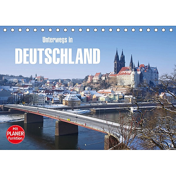 Unterwegs in Deutschland (Tischkalender 2019 DIN A5 quer), LianeM