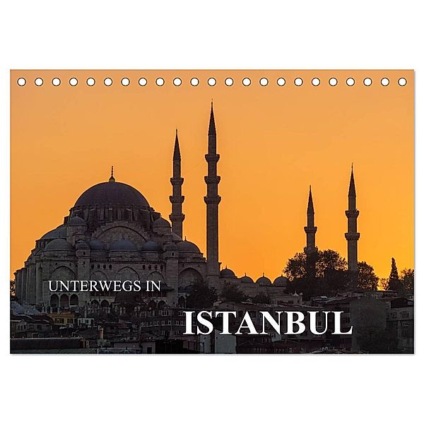 Unterwegs in Istanbul (Tischkalender 2024 DIN A5 quer), CALVENDO Monatskalender, Rico Ködder
