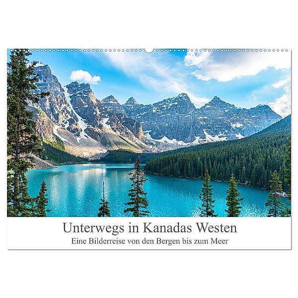 Unterwegs in Kanadas Westen (Wandkalender 2024 DIN A2 quer), CALVENDO Monatskalender, Lukas Proszowski