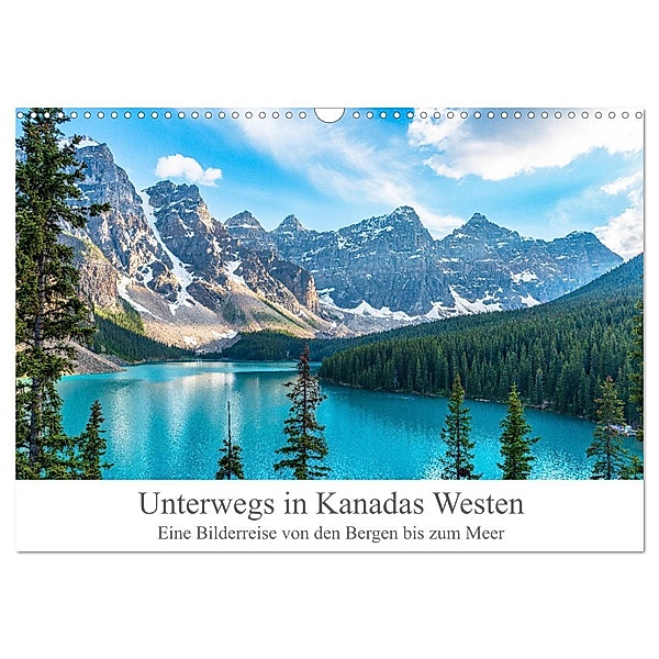 Unterwegs in Kanadas Westen (Wandkalender 2024 DIN A3 quer), CALVENDO Monatskalender, Lukas Proszowski