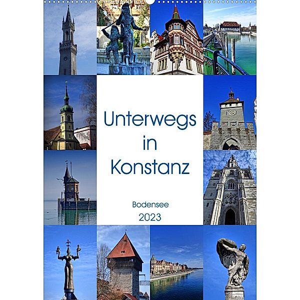 Unterwegs in Konstanz (Wandkalender 2023 DIN A2 hoch), Kattobello