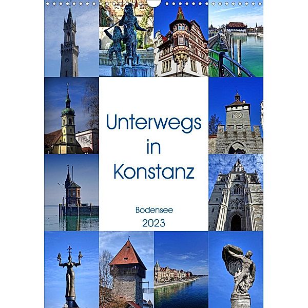 Unterwegs in Konstanz (Wandkalender 2023 DIN A3 hoch), Kattobello