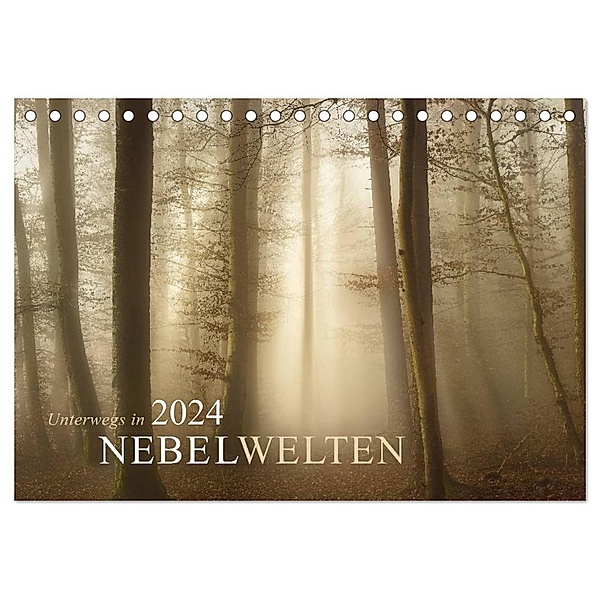 Unterwegs in Nebelwelten (Tischkalender 2024 DIN A5 quer), CALVENDO Monatskalender, Norbert Maier