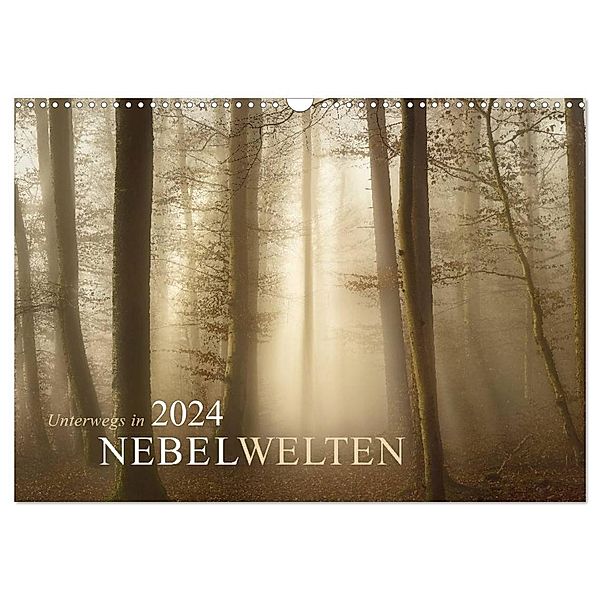 Unterwegs in Nebelwelten (Wandkalender 2024 DIN A3 quer), CALVENDO Monatskalender, Norbert maier