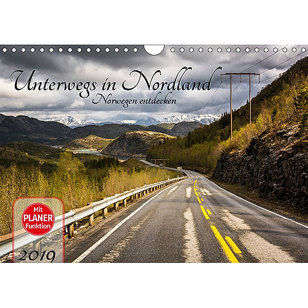 Unterwegs in Nordland - Norwegen entdecken (Wandkalender 2019 DIN A4 quer), Marcel Wenk
