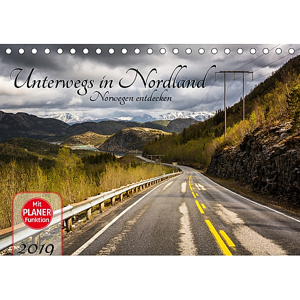 Unterwegs in Nordland - Norwegen entdecken (Tischkalender 2019 DIN A5 quer), Marcel Wenk