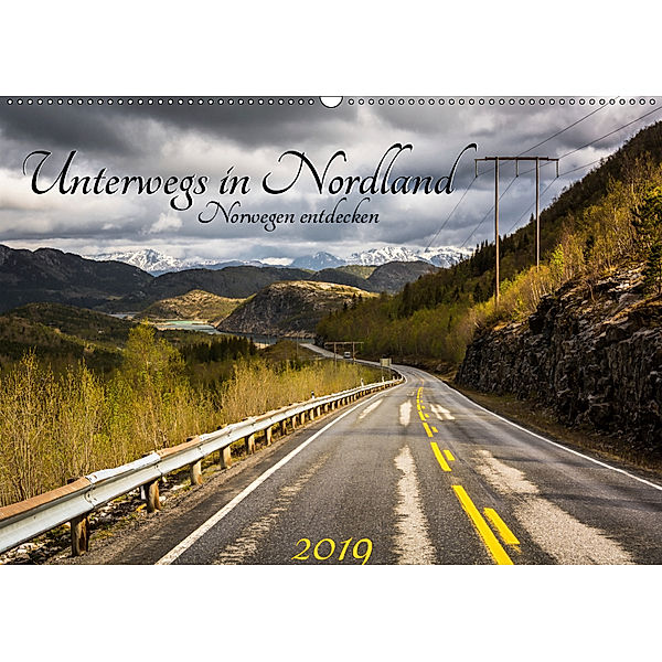 Unterwegs in Nordland - Norwegen entdecken (Wandkalender 2019 DIN A2 quer), Marcel Wenk