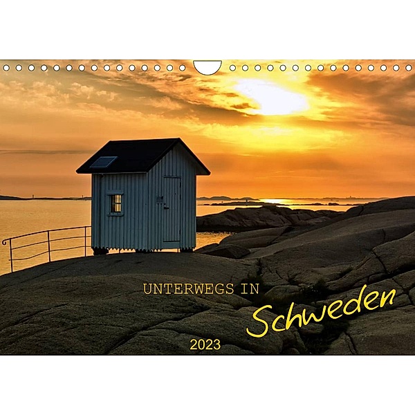 Unterwegs in Schweden (Wandkalender 2023 DIN A4 quer), Manuela Falke