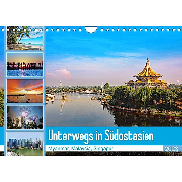 Unterwegs in Südostasien (Wandkalender 2023 DIN A4 quer), Klaus Eppele