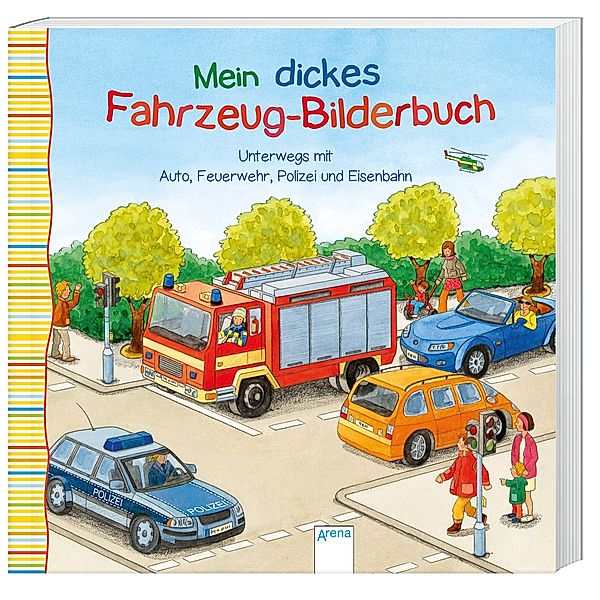 Unterwegs mit Auto, Feuerwehr, Polizei und Eisenbahn, Sandra Grimm