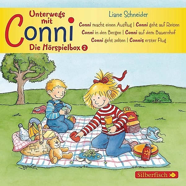 Unterwegs mit Conni - Die Hörspielbox (Meine Freundin Conni - ab 3),Audio-CD, Liane Schneider