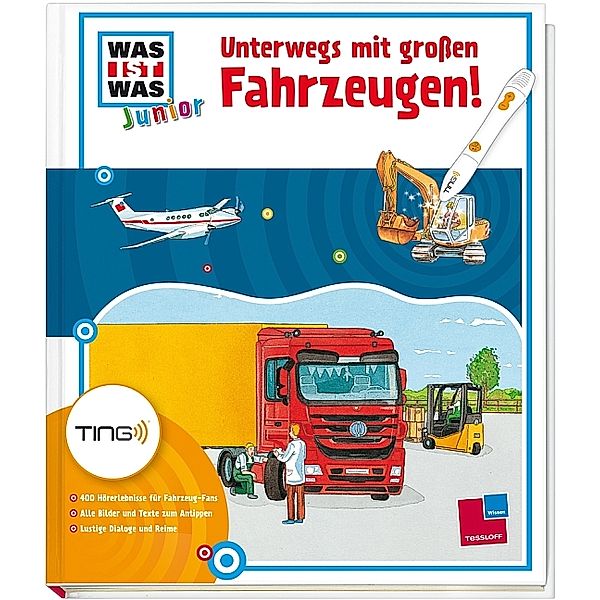 Unterwegs mit großen Fahrzeugen!, TING-Ausgabe, Stefanie Steinhorst, Tatjana Marti, Sabine Schuck, Claudia Kaiser, Martin Lickleder