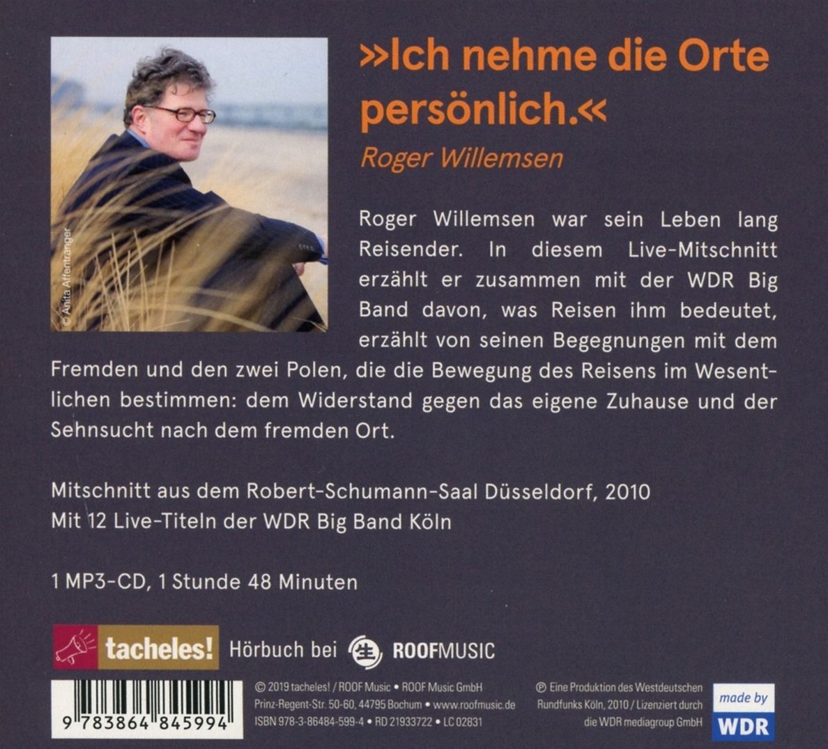 Unterwegs.Vom Reisen 1 X Mp3-Cd von Roger Willemsen | Weltbild.de