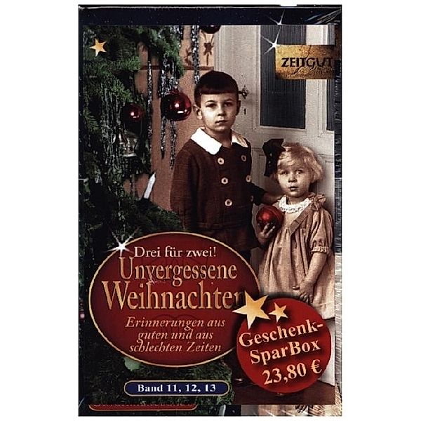 Unvergessene Weihnachten GeschenkBox, 3 Teile