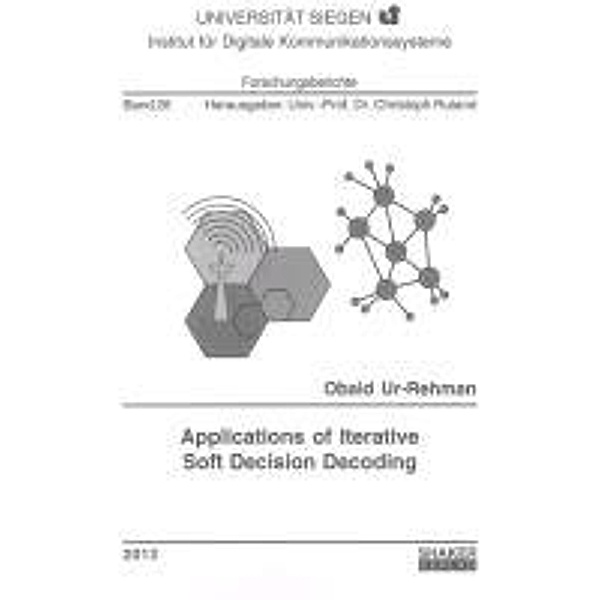 Ur-Rehman, O: Applications of Iterative Soft Decision Decodi, Obaid Ur-Rehman