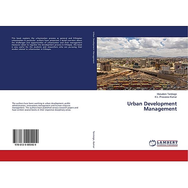 Urban Development Management, Mulualem Tarekegn, K.L. Prasanna Kumar