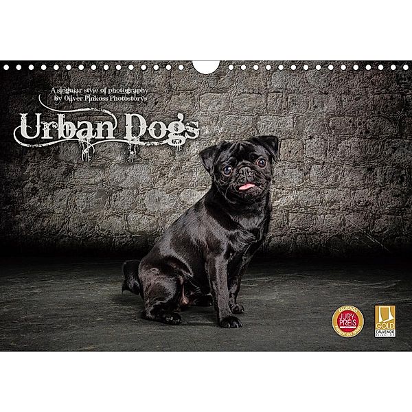 Urban Dogs - Hundekalender der anderen Art (Wandkalender 2021 DIN A4 quer), Oliver Pinkoss