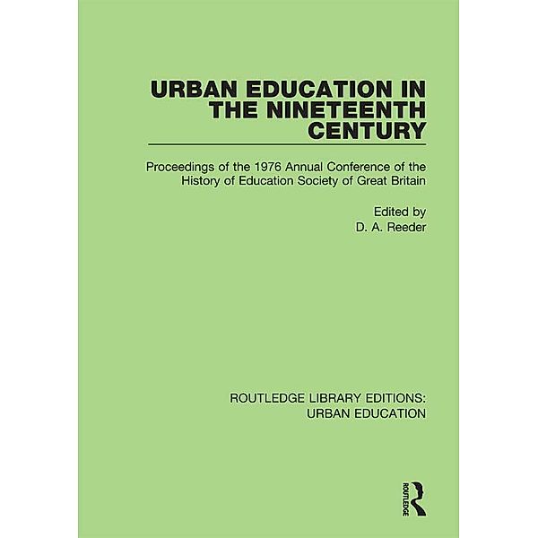 Urban Education in the 19th Century