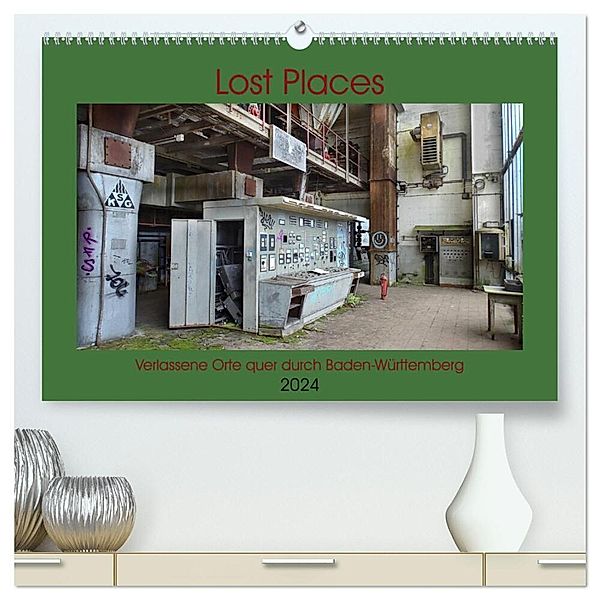 Urban Exploring (hochwertiger Premium Wandkalender 2024 DIN A2 quer), Kunstdruck in Hochglanz, Jan Poganatz