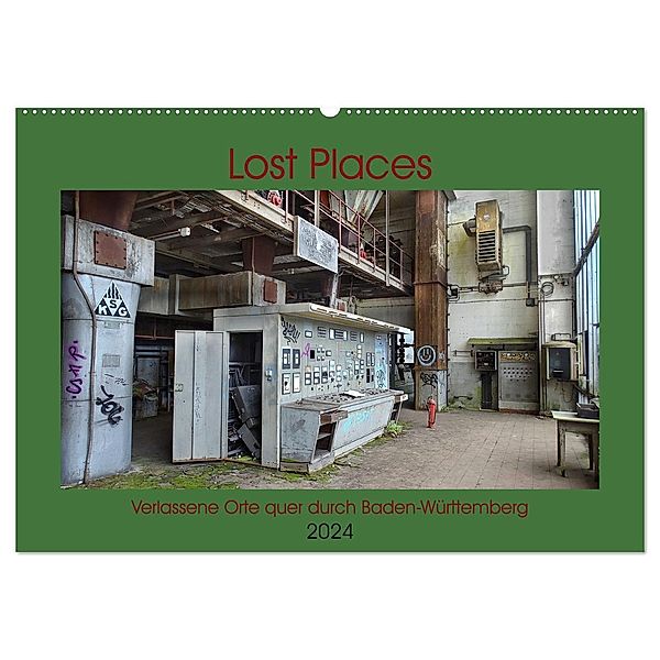 Urban Exploring (Wandkalender 2024 DIN A2 quer), CALVENDO Monatskalender, Jan Poganatz