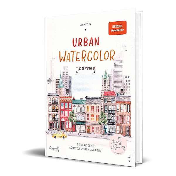 Urban Watercolor Journey, Sue Hiepler