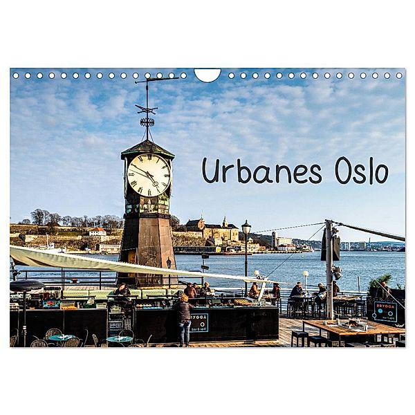 Urbanes Oslo (Wandkalender 2025 DIN A4 quer), CALVENDO Monatskalender, Calvendo, Dirk rosin