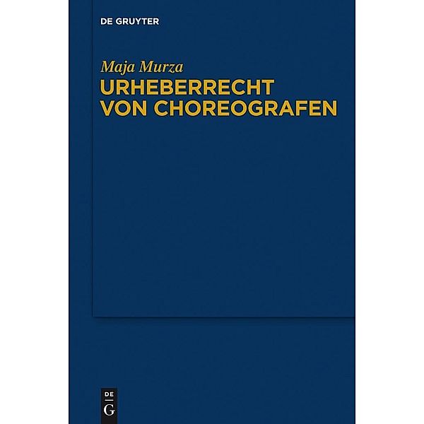 Urheberrecht von Choreografen, Maja Murza