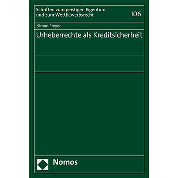 Urheberrechte als Kreditsicherheit, Simon Freyer